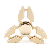 Hand Spinner Tri Metal Fidget Ninja / Gold 2017