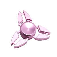 Hand Spinner Tri Metal Fidget Ninja / Pink 2017