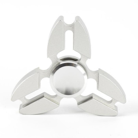 Hand Spinner Tri Metal Fidget Ninja / Silver 2017