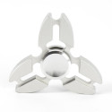 Hand Spinner Tri Metal Fidget Ninja / Silver 2017