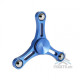 Hand Spinner Tri Metal Fidget Spire / Blue 2017
