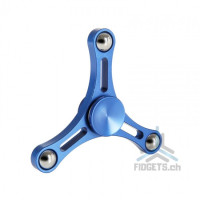 Hand Spinner Tri Metal Fidget Spire / Blue 2017