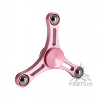 Hand Spinner Tri Metal Fidget Spire / Pink 2017