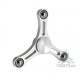 Hand Spinner Tri Metal Fidget Spire / Silver 2017
