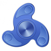 Hand Spinner Tri Metal Fidget Yin Yang / Blue 2017
