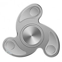 Hand Spinner Tri Metal Fidget Yin Yang / Silver 2017