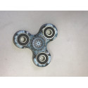 Hand Spinner Woodstock / Bleu-Noir