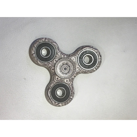 Hand Spinner Woodstock / Gris-Or
