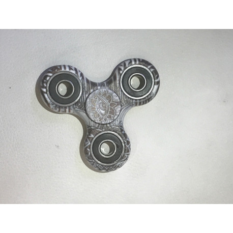Hand Spinner Woodstock / Blanc-Or