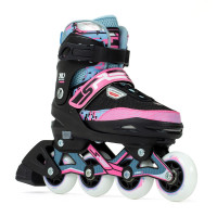 Inlineskates Sfr Pixel Adjustable Children'S Blue/Pink 2023