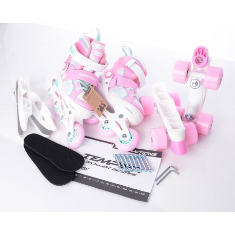 Inlineskates Tempish Verso II Triple Roller Pink 2020