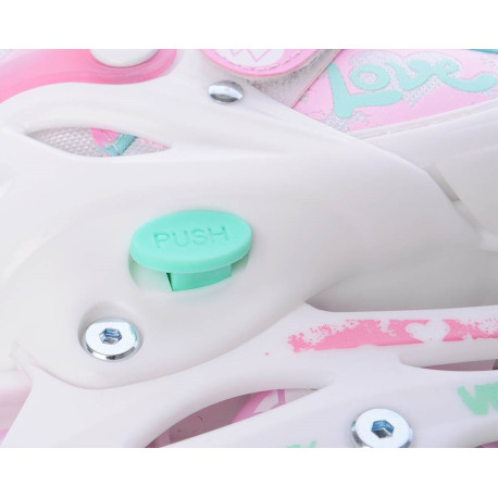 Inlineskates Tempish Verso II Triple Roller Pink 2020