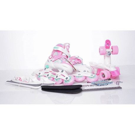 Roller en ligne Tempish Verso II Triple Roller Pink 2020