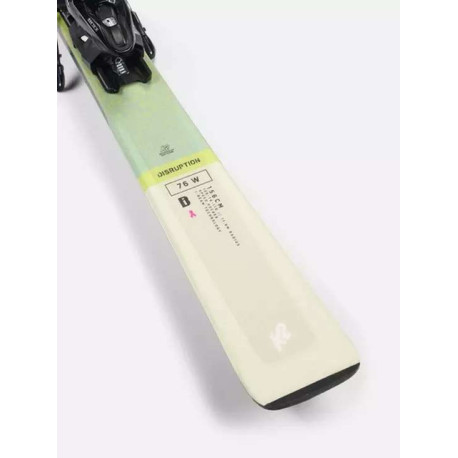 K2 Disruption 76 W + ERP 10 Quikclik Black - Anthracite 2023