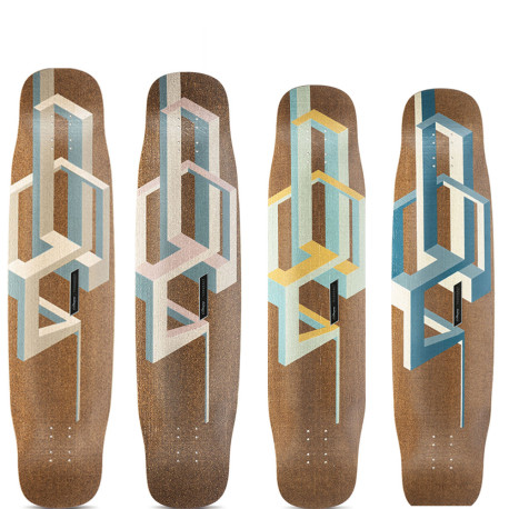 Longboard Deck Only Loaded Basalt Tesseract Standard 2023