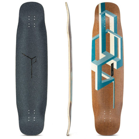 Longboard Deck Only Loaded Basalt Tesseract Standard 2023
