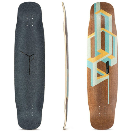 Longboard Deck Only Loaded Basalt Tesseract Standard 2023