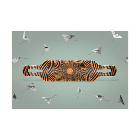 Longboard Deck Only Loaded Tan Tien 2023