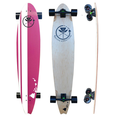 Longboard Kahuna Beach Board Retro Pink 48'' 2018 - Complete