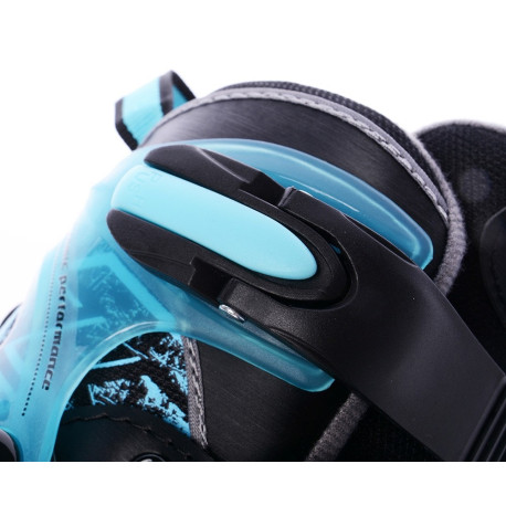 Inlineskates Tempish Verso II Triple Roller Blue 2020 - Inline Skates