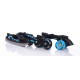 Roller en ligne Tempish Verso II Triple Roller Blue 2020 - Rollers en ligne
