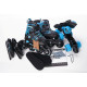 Inlineskates Tempish Verso II Triple Roller Blue 2020 - Inline Skates
