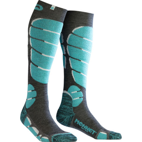 Monnet Chaussettes Ski Light Blue 2022