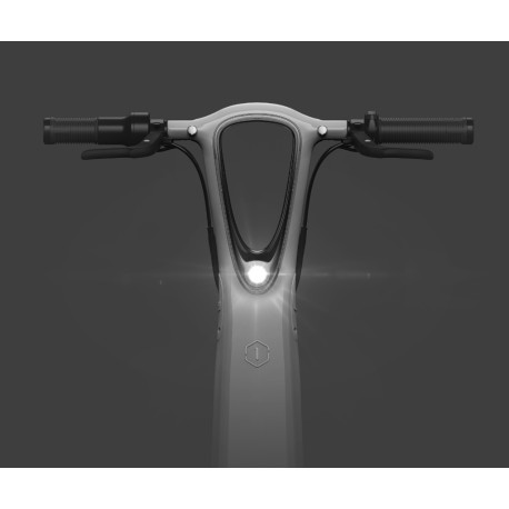 Electric Scooter Onemile Halo City White 36V - 8.7Ah 2019  - Electric Scooters