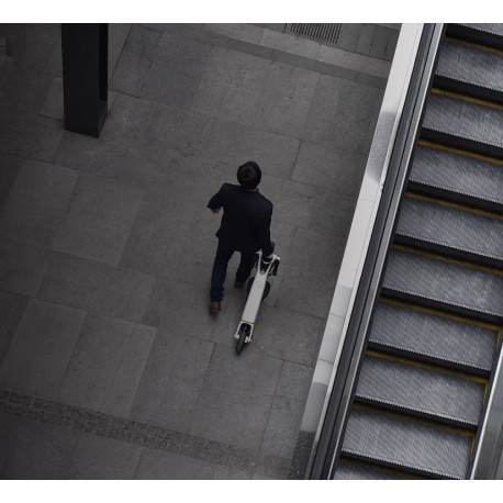 Electric Scooter Onemile Halo City White 36V - 8.7Ah 2019  - Electric Scooters