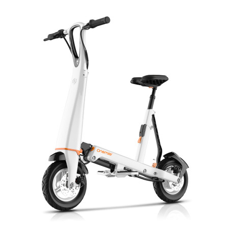Trotinette Electrique Onemile Halo City White 36V - 8.7Ah 2019  - Trottinettes électriques