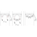 ACCESSORIES SPLITBOARD BINDINGS Plum Supports Couteaux Sksplit 2025 