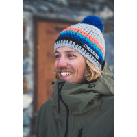 Poederbaas Colorful Hat - Gray / Orange / Blue / Black 2020