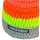 Poederbaas Colorful Crochet hat Gray / Green / Pink / Orange 2020