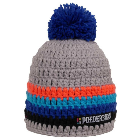 Poederbaas Colorful Hat - Gray / Orange / Blue / Black 2020