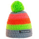 Poederbaas Colorful Crochet hat Gray / Green / Pink / Orange 2020