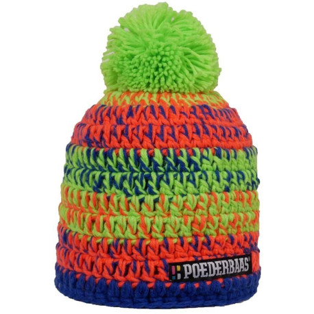 Poederbaas Colorful hat - Orange / Green / Blue 2020