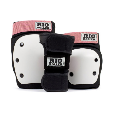 Schutzset RioRoller Triple Black/Rose 2023