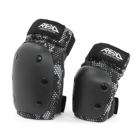 Schutzset Rekd Youth Heavy Duty Double Black/Grey 2023