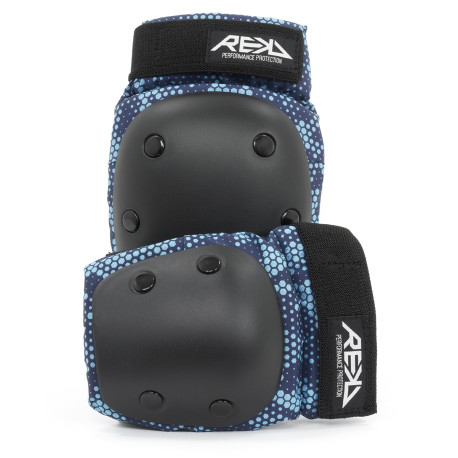 Schutzset Rekd Youth Heavy Duty Double Black/Blue 2023