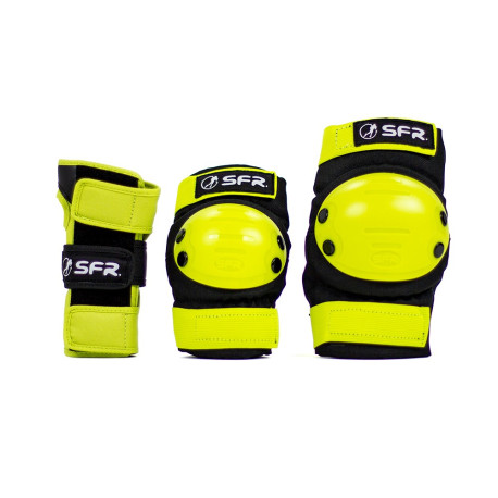 Schutzset Sfr Youth Ramp Black/Lime 2024 