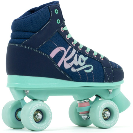 Rollschuhe RioRoller Lumina Navy/Green 2023
