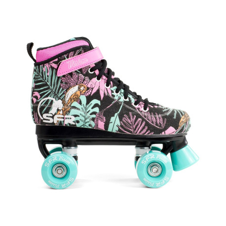 Quad skates Sfr Vision Canvas Children'S Floral Black 2024 