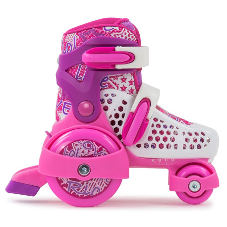 Rollschuhe Sfr Stomper Adjustable Children'S Pink/White 2023
