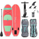Retrospec Nano 8 Inflatable Paddle Board Coral Seafoam 2020