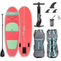 Retrospec Nano 8 Inflatable Paddle Board Coral Seafoam 2020