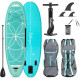 Retrospec Weekender-Yogi 10 Inflatable Paddle Board Seafoam 2020