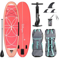 Retrospec Weekender-Yogi 10 Inflatable Paddle Board Coral 2020