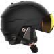 Salomon Skihelm Mirage Photo Black Pink Gold 2022