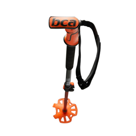 Bâtons de Ski BCA Scepter Aluminum Black Orange 2023 - Bâtons de ski