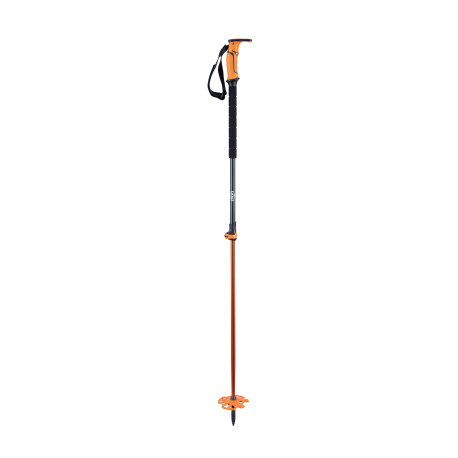 Bâtons de Ski BCA Scepter Aluminum Black Orange 2023 - Bâtons de ski